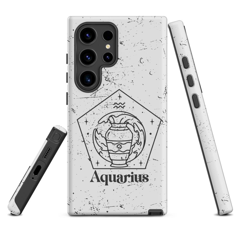 Aquarius Zodiac S24 Ultra Tough Case - Matte Finish - https://ascensionemporium.net